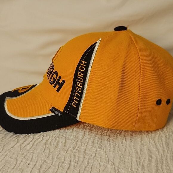 City Hunter Pittsburgh Pennslyvania Velcroback Hat - NWOT - Picture 3 of 7